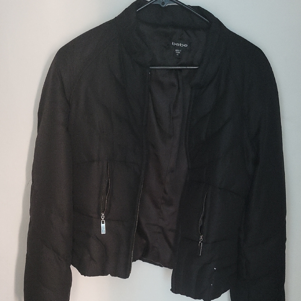 Bebe Women's Black Puffer Jacket